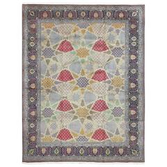 Fine Vintage Tabriz Persian Rug 4