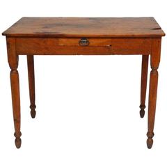 19th Century French Oak Farm Table or Work Table 9