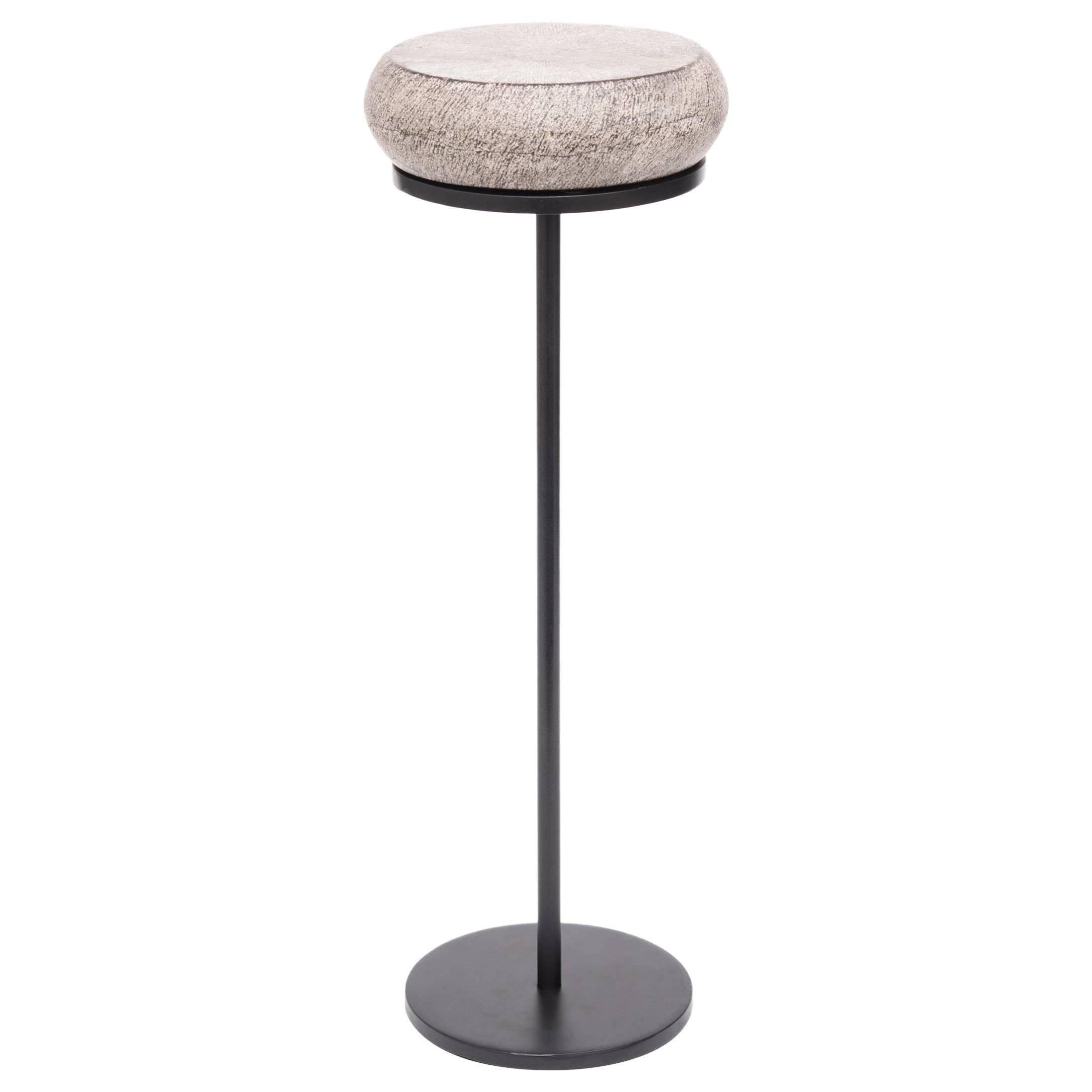 Chinese Petite Stone Drum Table