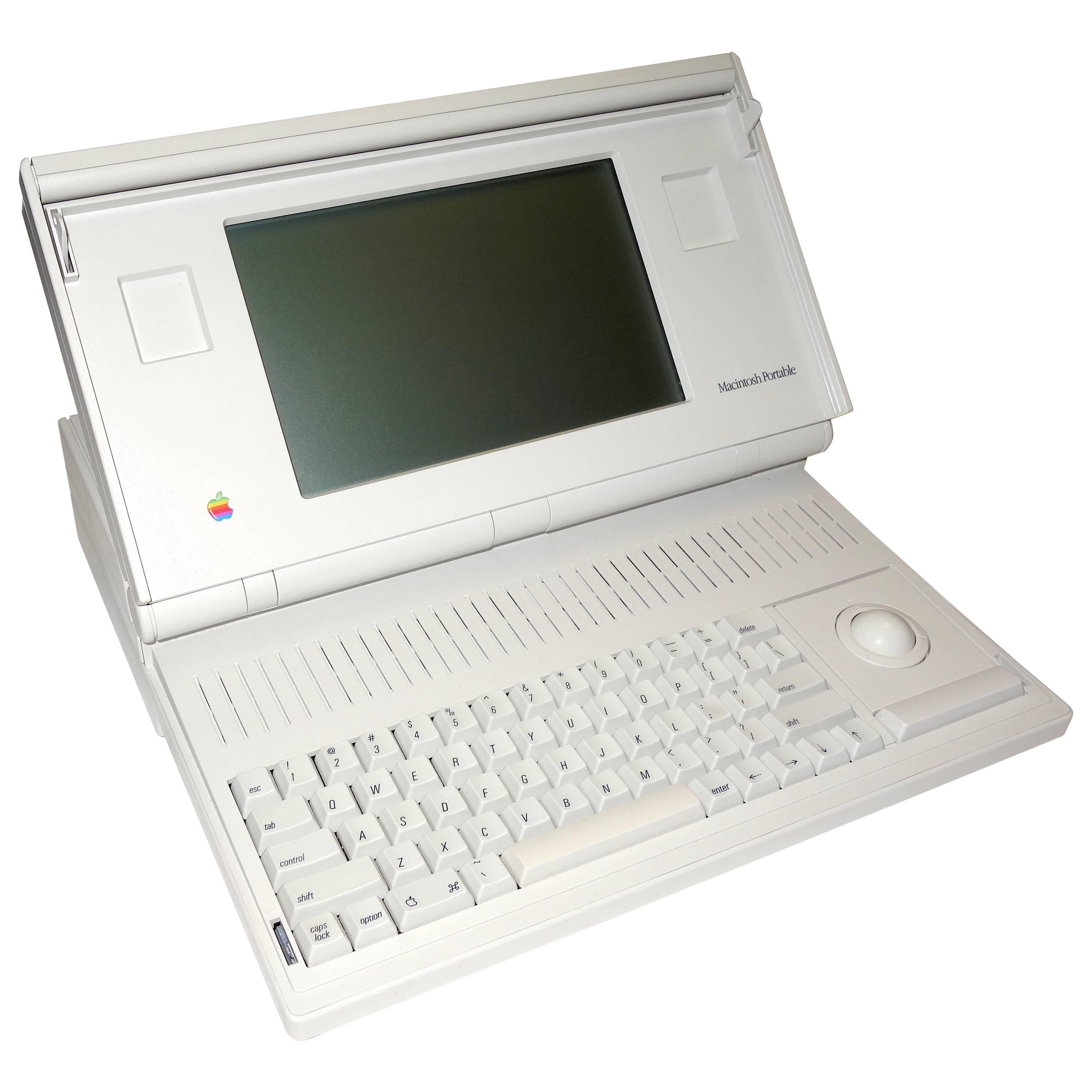 First Macintosh Portable Computer as New Complete Designer Icon For Sale