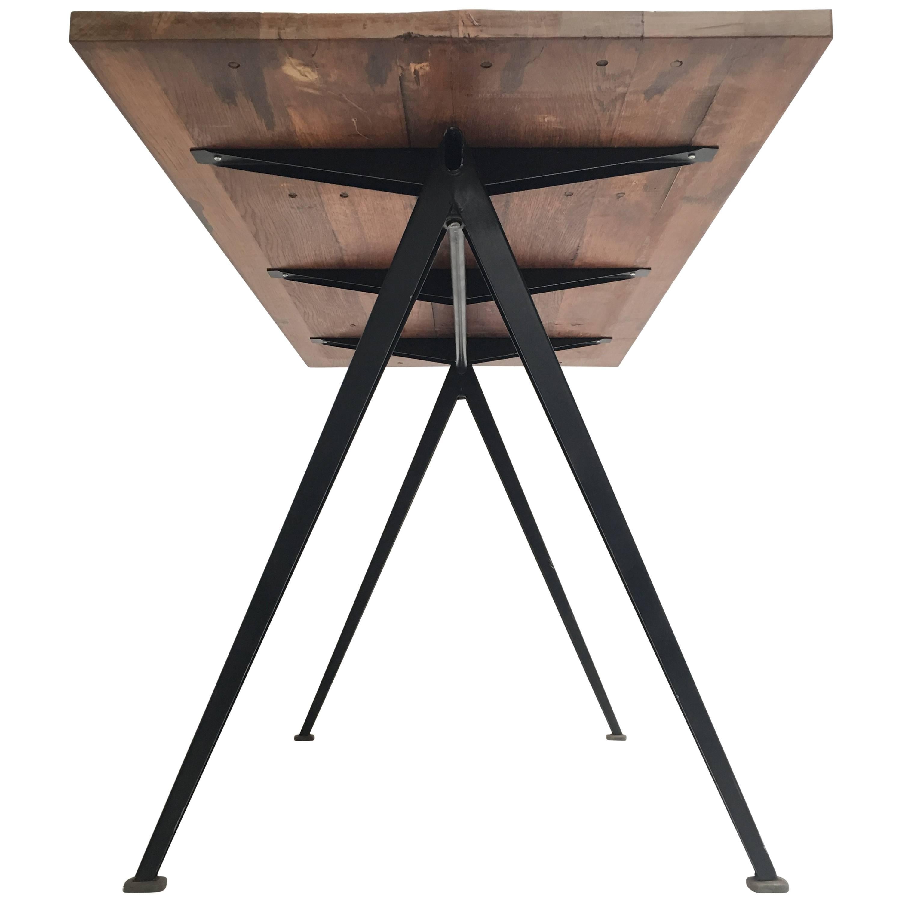 Wim Rietveld Pyramid Table/Desk Ahrend De Cirkel First Edition University, 1959