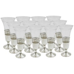 Set of 12 Champagne Cordials