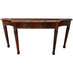 Vintage Old Colony Chippendale Style Mahogany Console or Sideboard / Server