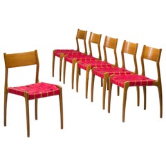 Set of Six Italian Dining Chairs