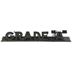 Massive Art Deco Grade "A" Neon Advertising Sign 11