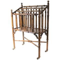 Antique Canterbury Sheet Music Rack