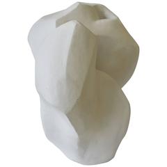 White Abstract Sculpture