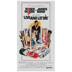 Vintage "Live and Let Die", Poster, 1973