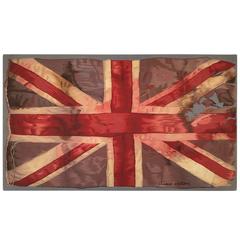 Tapisserie d'Aubusson en édition limitée Vivienne Westwood Union Jack