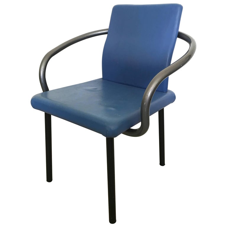 Post Modern "Mandarin" Chair by Ettore Sottsass for Knoll For Sale at