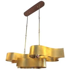 Currey Grand Oval Lotus Chandelier