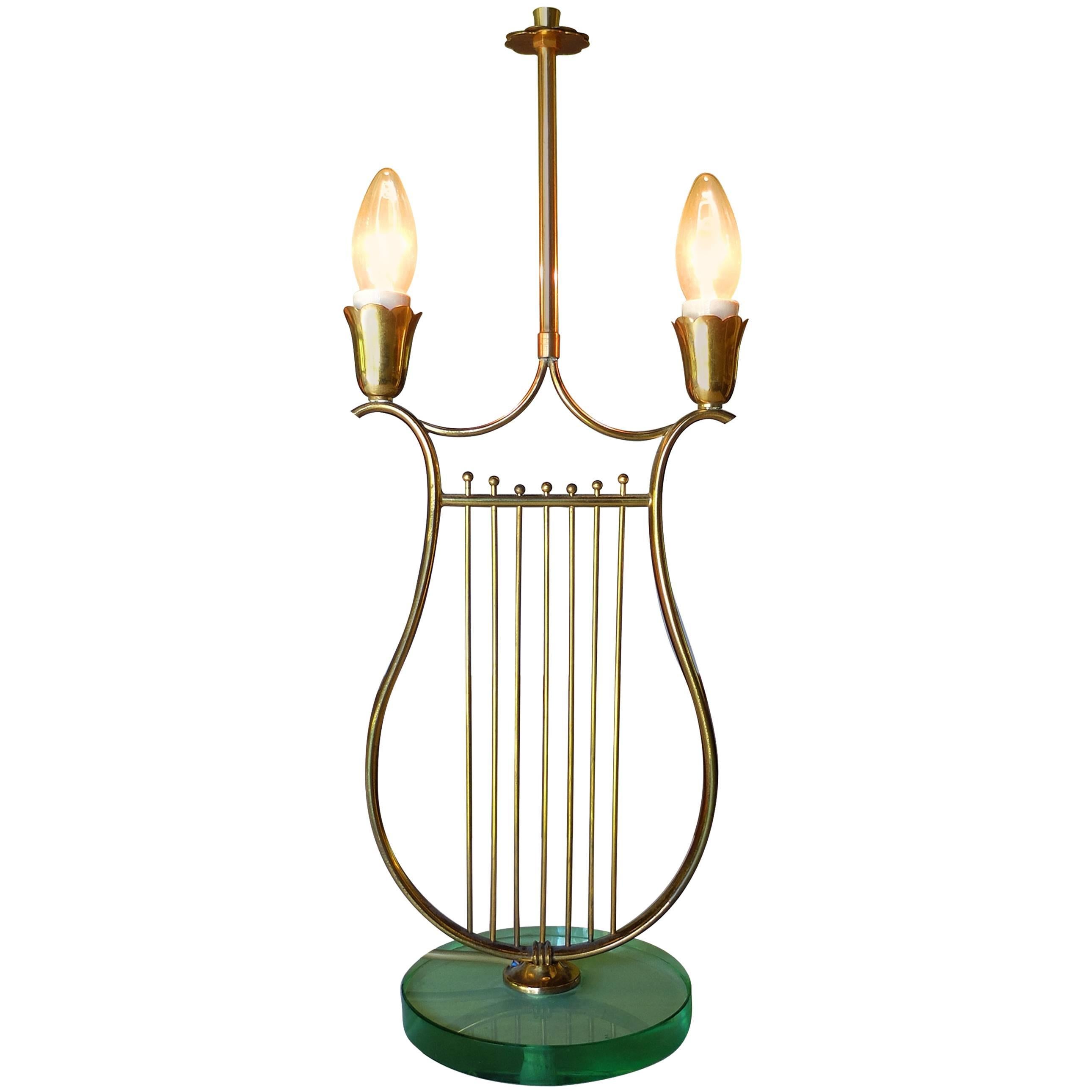 Model 0836 Table Lamp By Pietro Chiesa For Fontana Arte Model 0836 Table Lamp By Pietro Chiesa For Fontana Arte