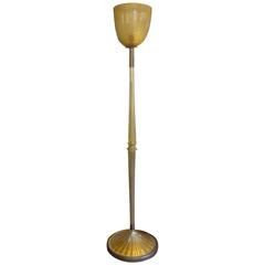 Murano Glass Floor Lamp by Seguso, circa 1940 2