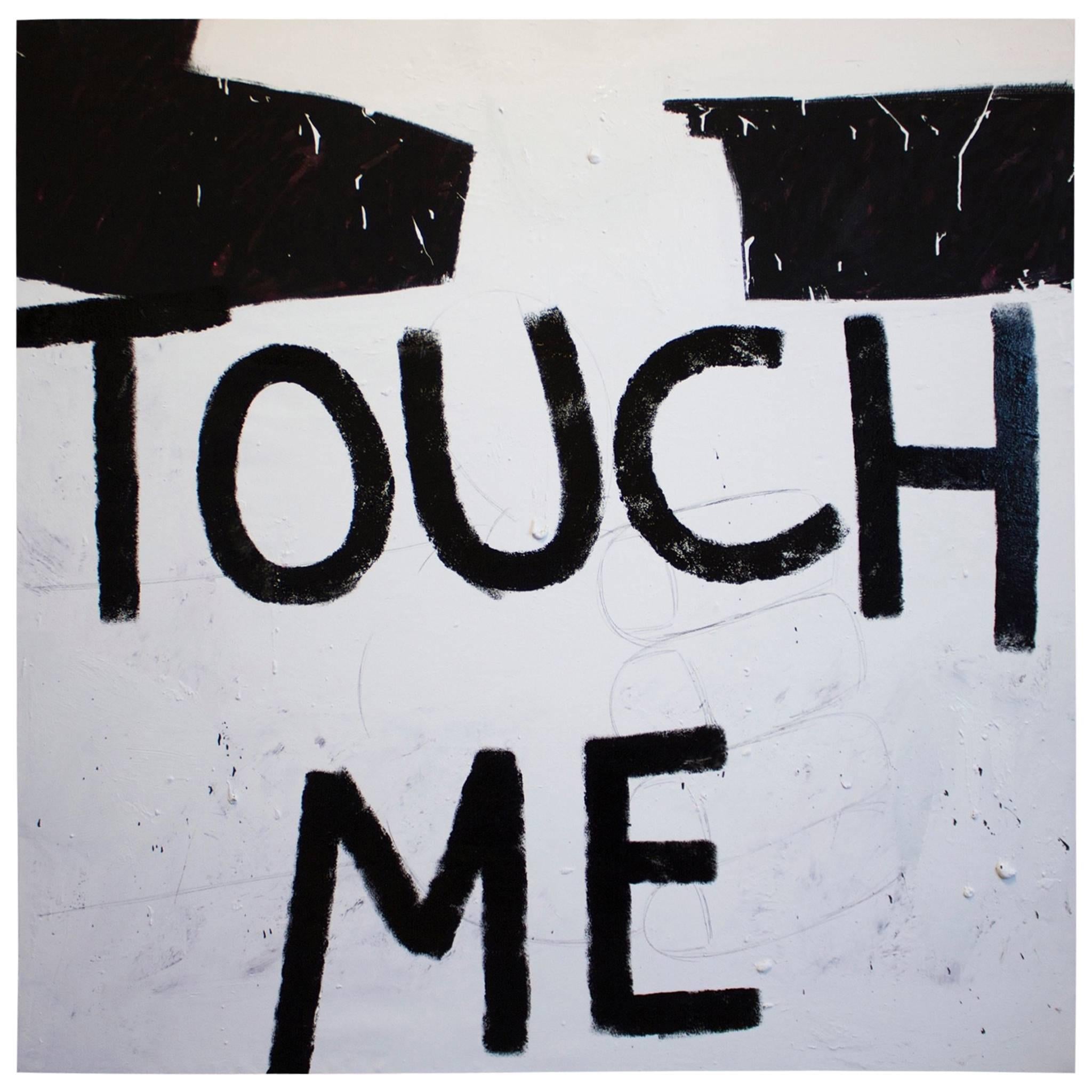 Contemporary Oil Painting "Touch Me (1)" by Eric Stefanski For Sale