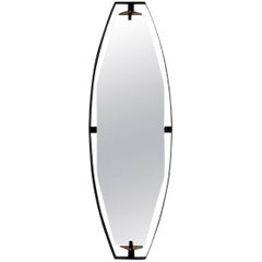 Italian Ovular Floating Mirror