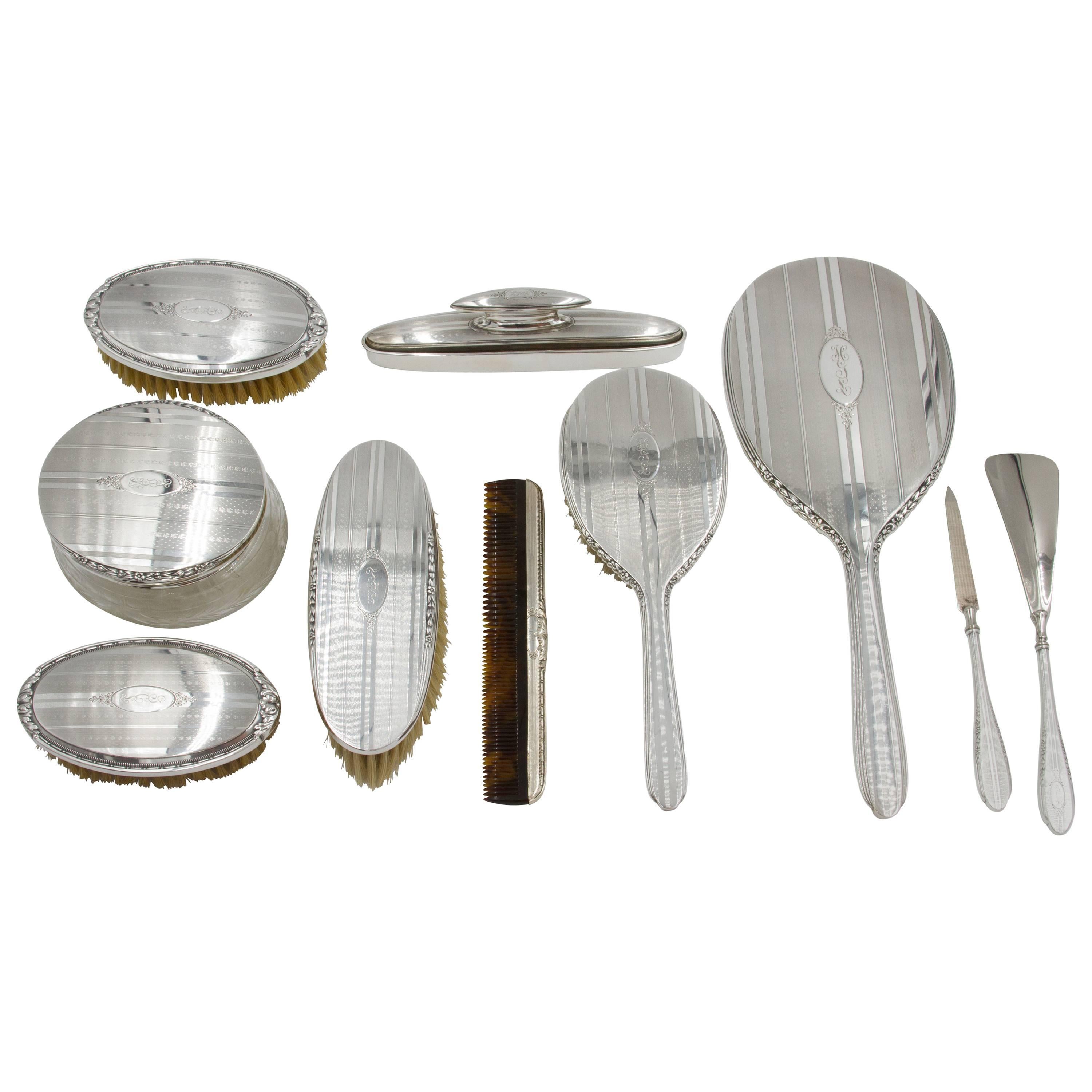 Ten-Piece Vanity Set