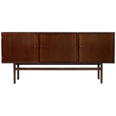 1960s Ole Wanscher Mahogany Sideboard Pj Denmark Poul Jeppesen Danish Modern 'C' 8