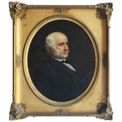 1890s Oil Portrait of George Nelson Kennedy by George Kasson Knapp