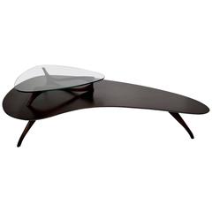 Two-Tier Kidney Shaped Coffee Table