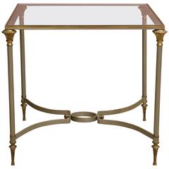 Italian Side Table in the Style of Jansen 1