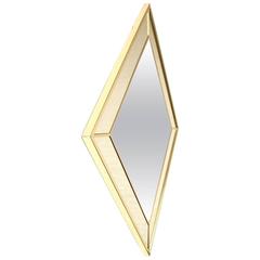 Maison Jansen - Miroir en métal doré