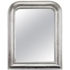 Small Silver Gilt Louis Philippe Mirror