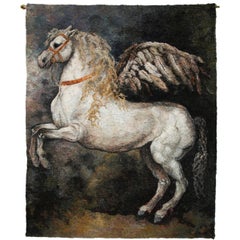Large Tapestry "Pegasus" By Beata Rosiak