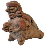 Pre-Columbian Zoomorphic Ocarina Musical Instrument
