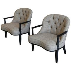 Pair of "Janus" Chairs by Edward Wormley for Dunbar 1