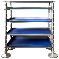 Retrofuturism Aluminium Display Shelf 2