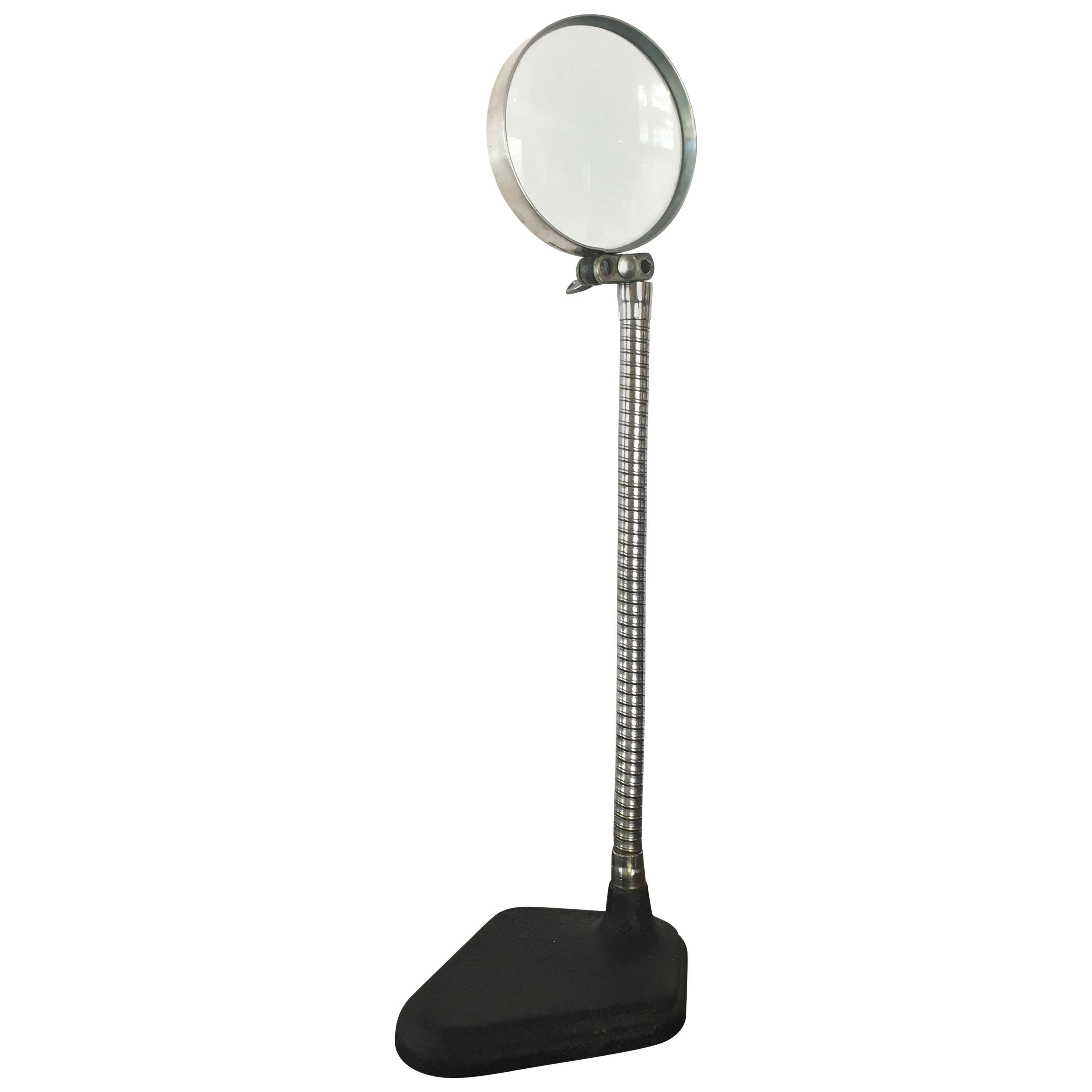 Vintage American Magnifying Glass, circa 20th Century For Sale