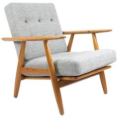 Hans Wegner GE-240 Oak Cigar Chair
