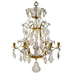 Swedish Rococo Chandelier, 18th Century 8