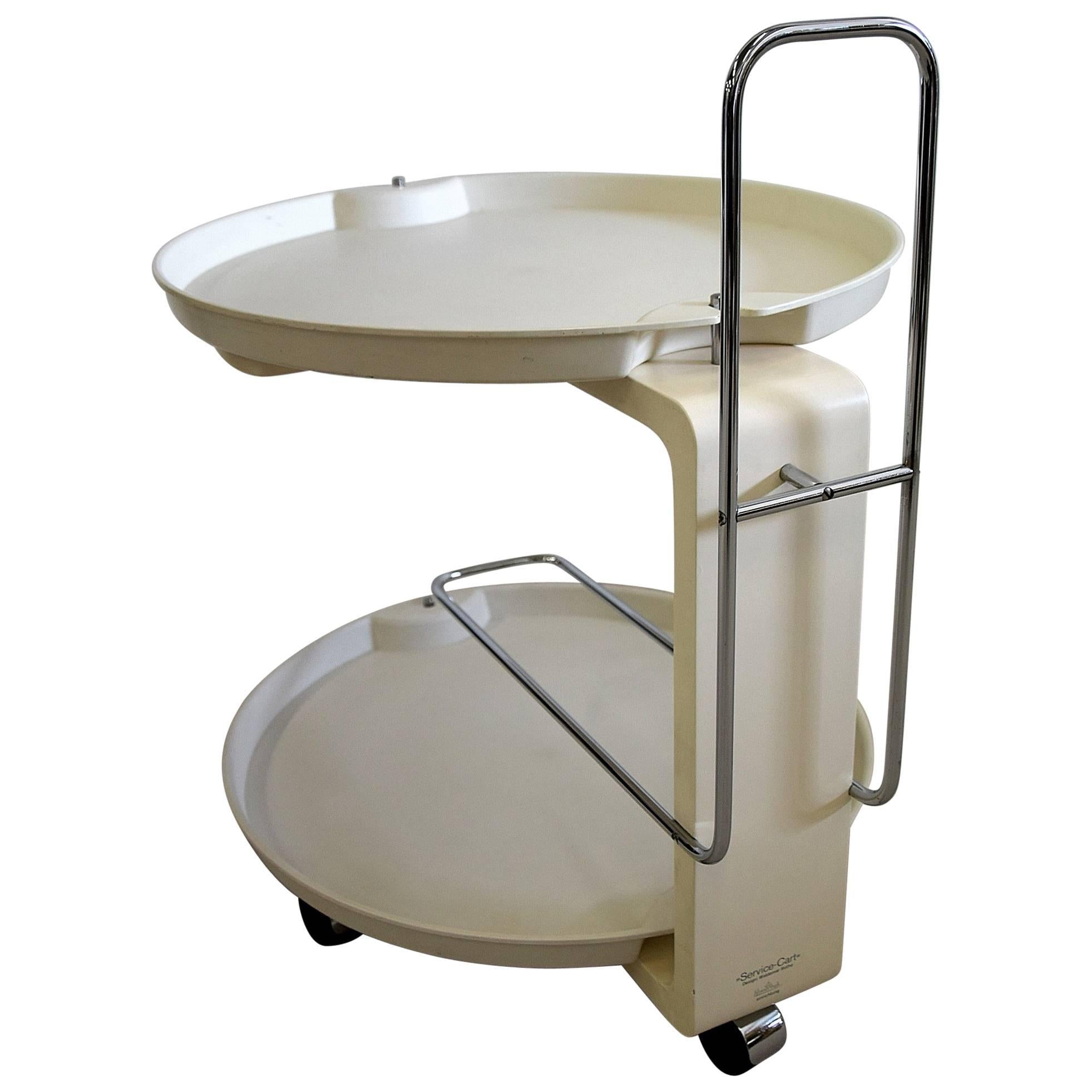 Rosenthal Service Trolley by Waldemar Rothe For Sale