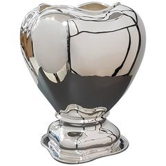 20th Century Sterling Silver Vase 8