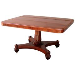 Early 19th Century English Regency Mahogany Tilt-Top Breakfast Table 1