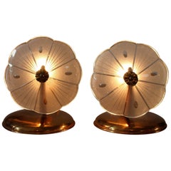Italian Table Lamps Attributed to Stilux, Milano