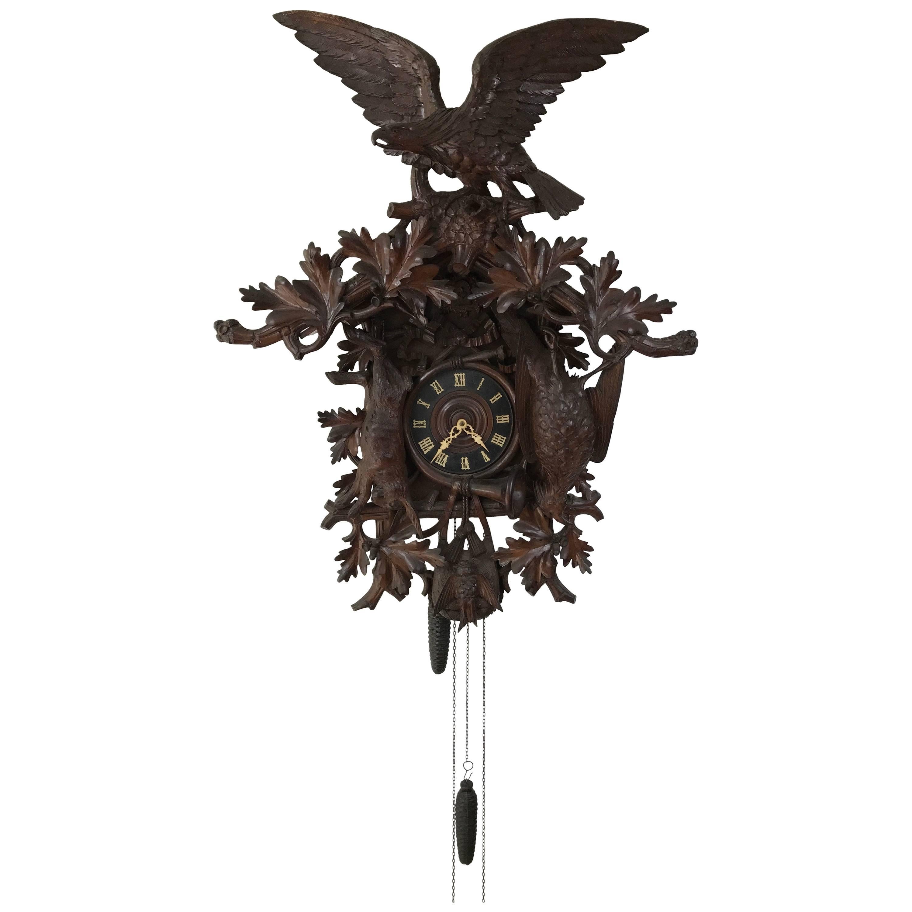 Massive 19th Century Black Forest Cuckoo Clock