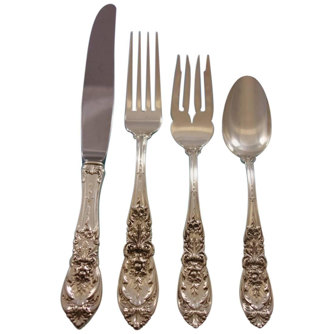 Richelieu by International Sterling Silver Flatware Set for 12 Service 65 Pcs