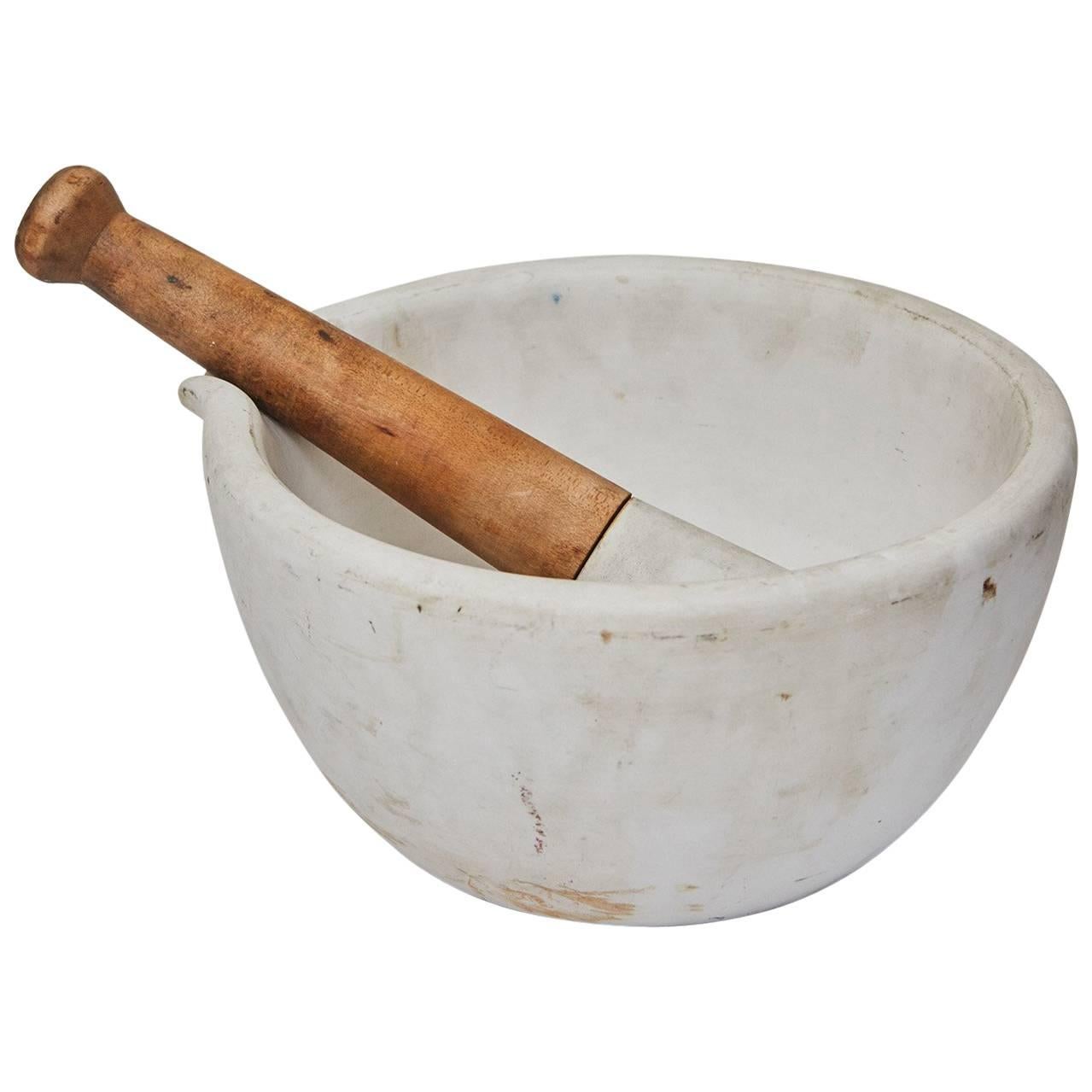 Large Pharmacy Mortar and Pestle