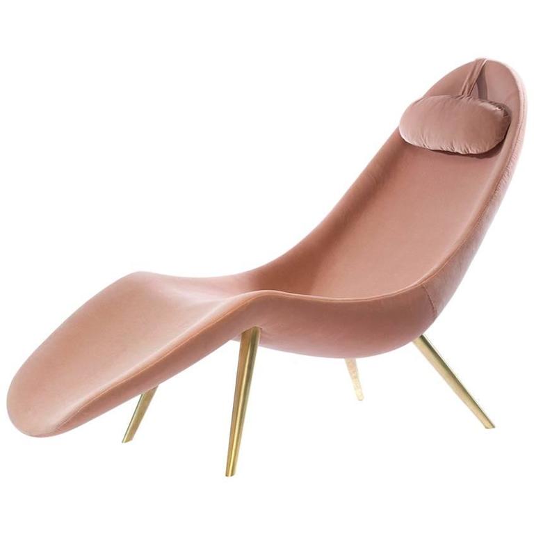 Pause Chaise Lounge by Konekt For Sale