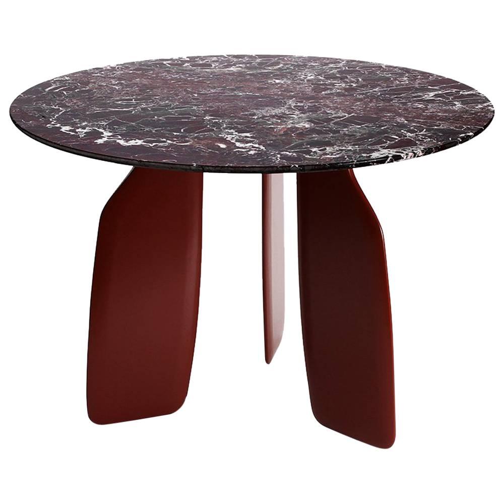 Dante Goods and Bads Bavaresk Marble Dining or Occasional Table For Sale