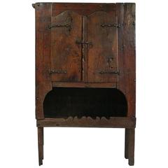 Spanish Late 17th Century Oak Cupboard