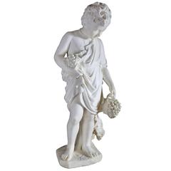 19th Century Grand Tour Carved Marble Figure