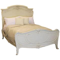 Painted Louis XV Style Bed WD15