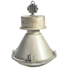Set of Industrial and Vintage Original European Pendants 8