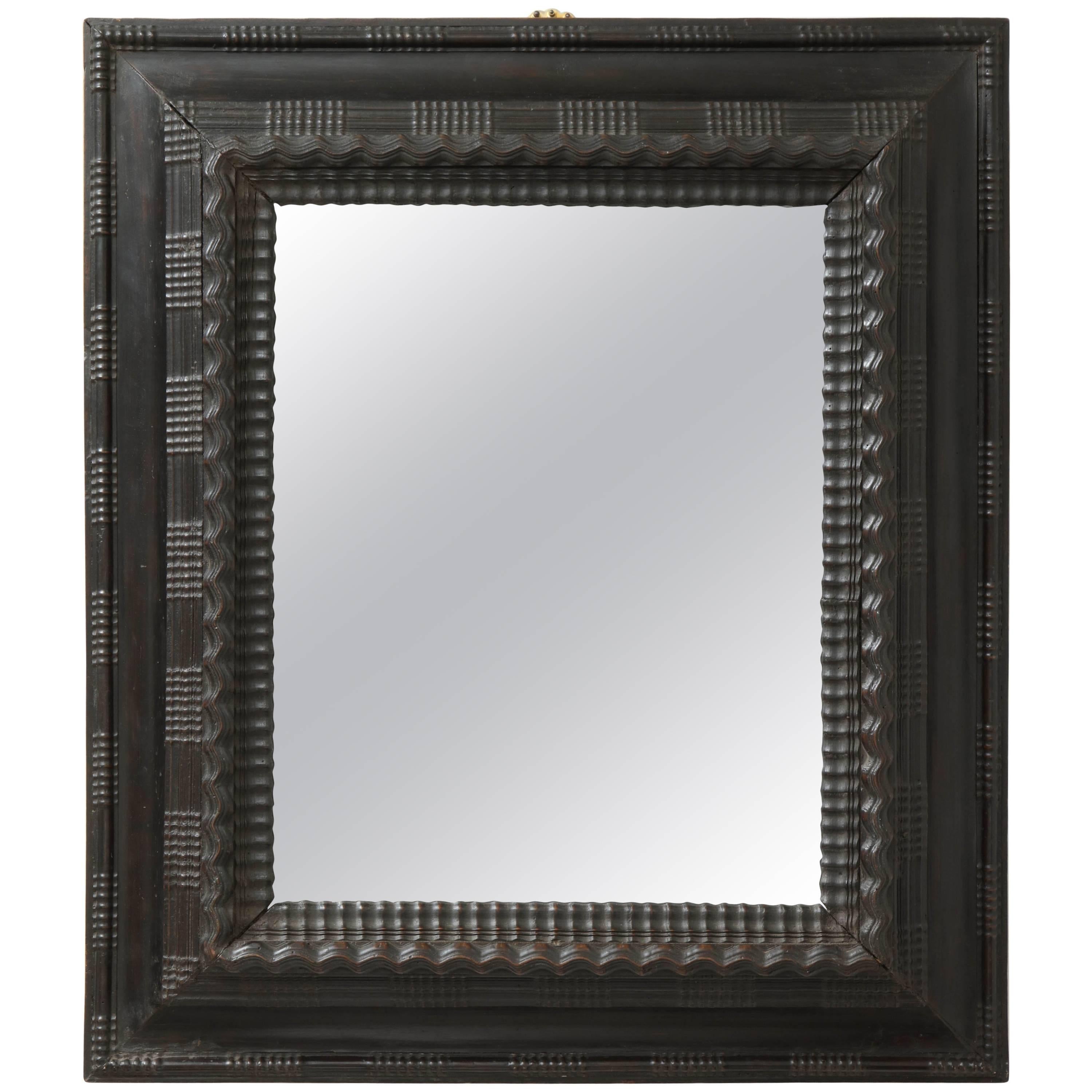 Late 19th Century Ebonized Mirror