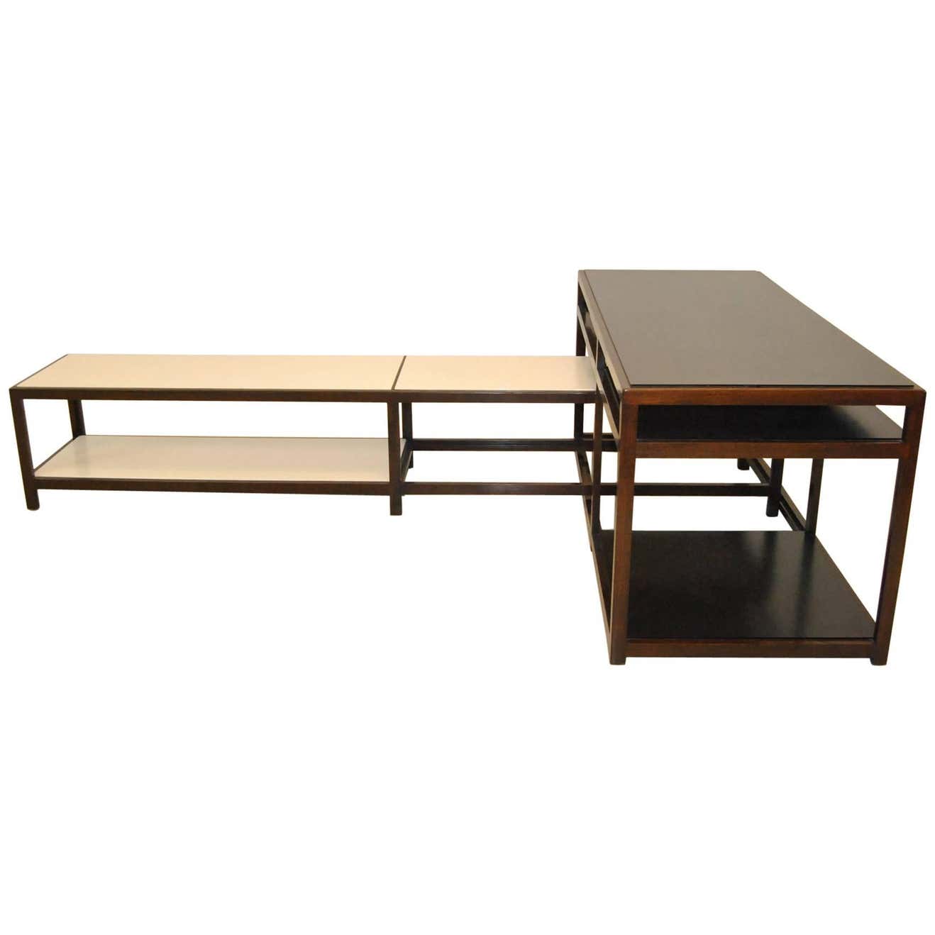 Mid-Century Modern Dunbar Interlocking Tables by Edward Wormley at 1stDibs