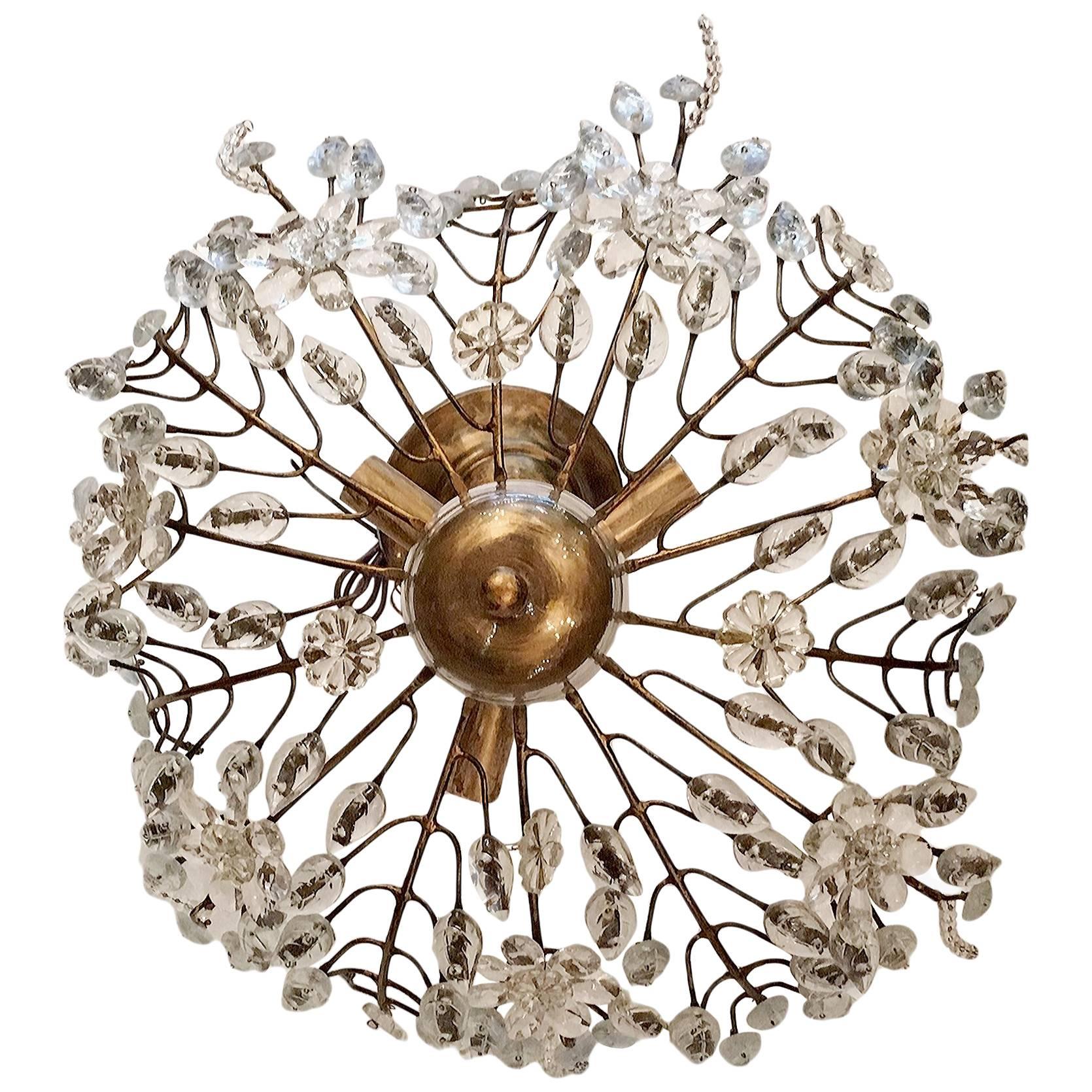 1950's French Light Fixture at 1stDibs