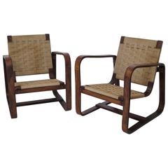 Armchairs by Giuseppe Pagano Pogatschnig e Gino Maggioni, 1939-1941, Italy 11